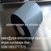 0.635mm thickness non adhesive pvc tape for buried pipe
